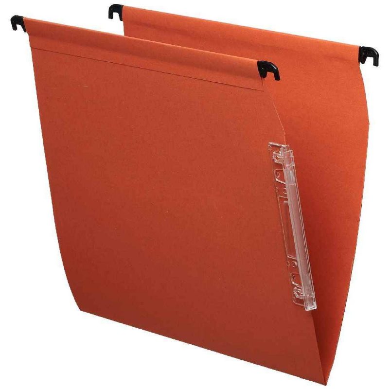Porte Documents A4 Q-Connect KF21001 Dossier Suspendu Avec Onglet Papier Ministre Lot De 50 Import 1155764